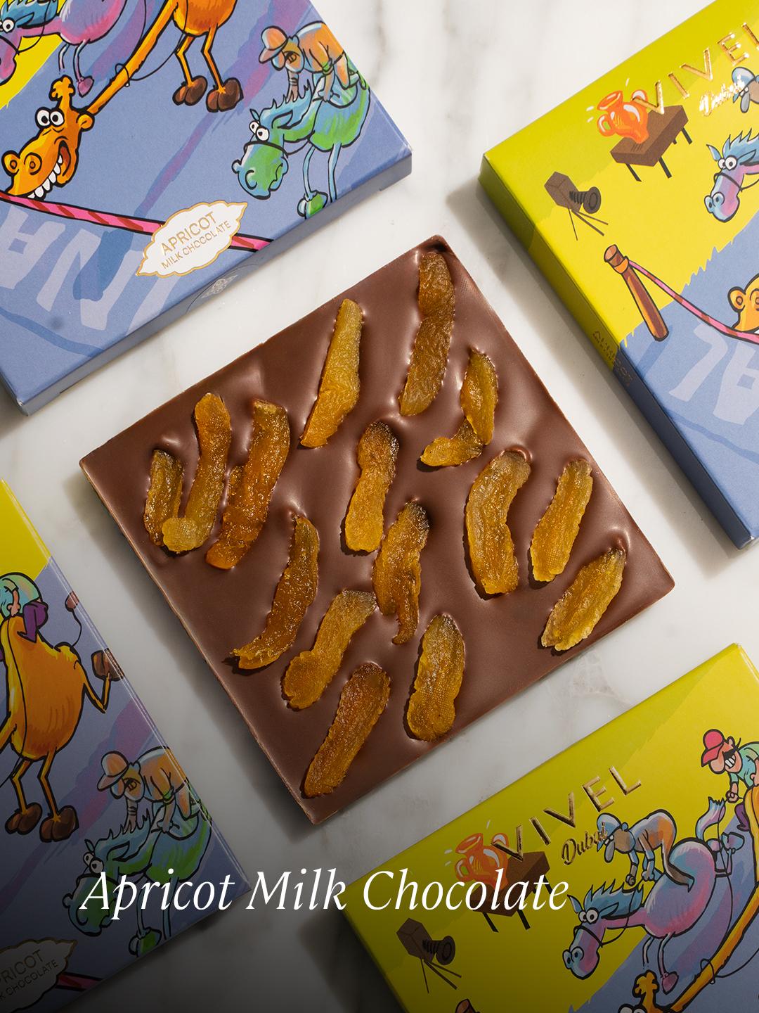 Apricot Milk Chocolate Bar
