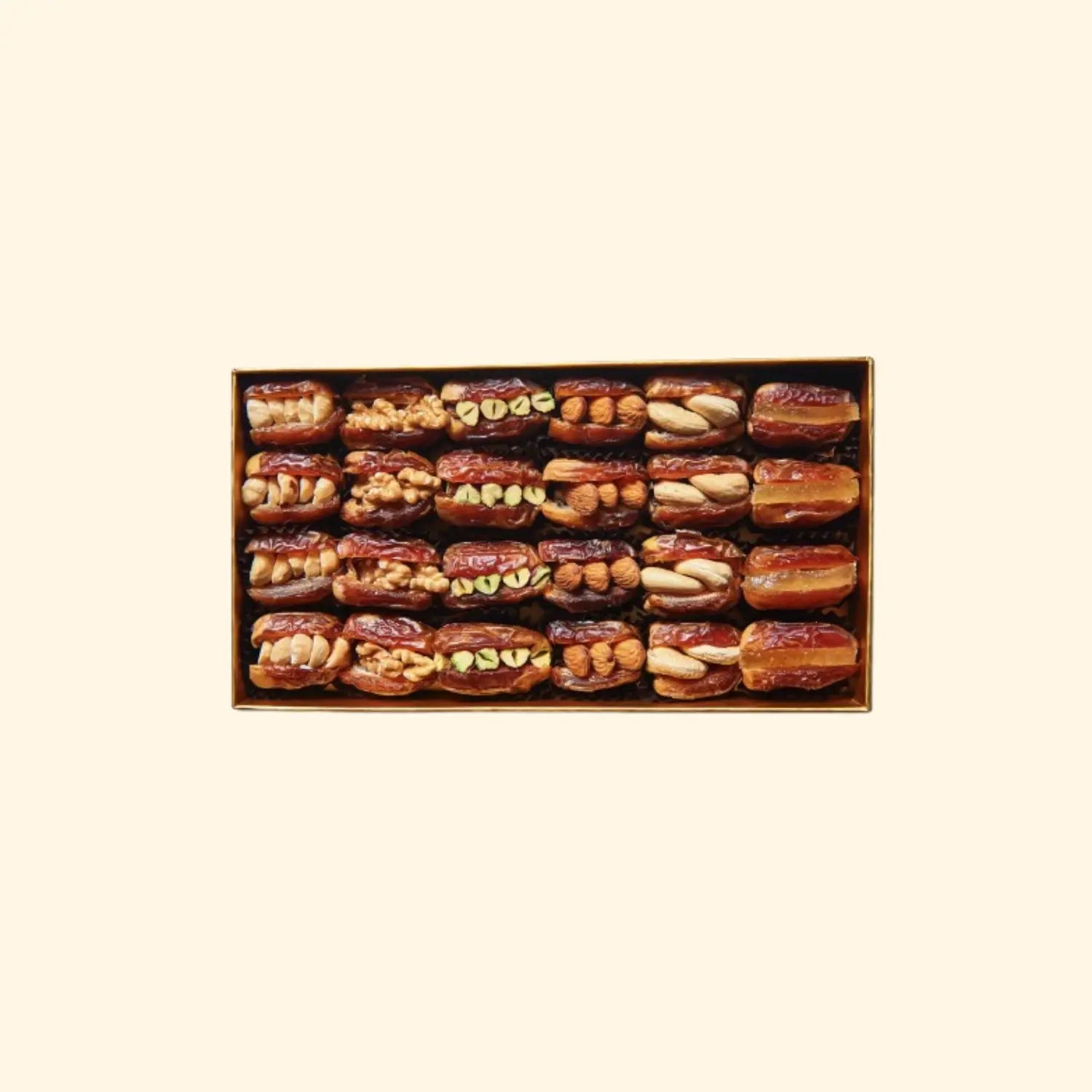 MED GOLD DATES BOX