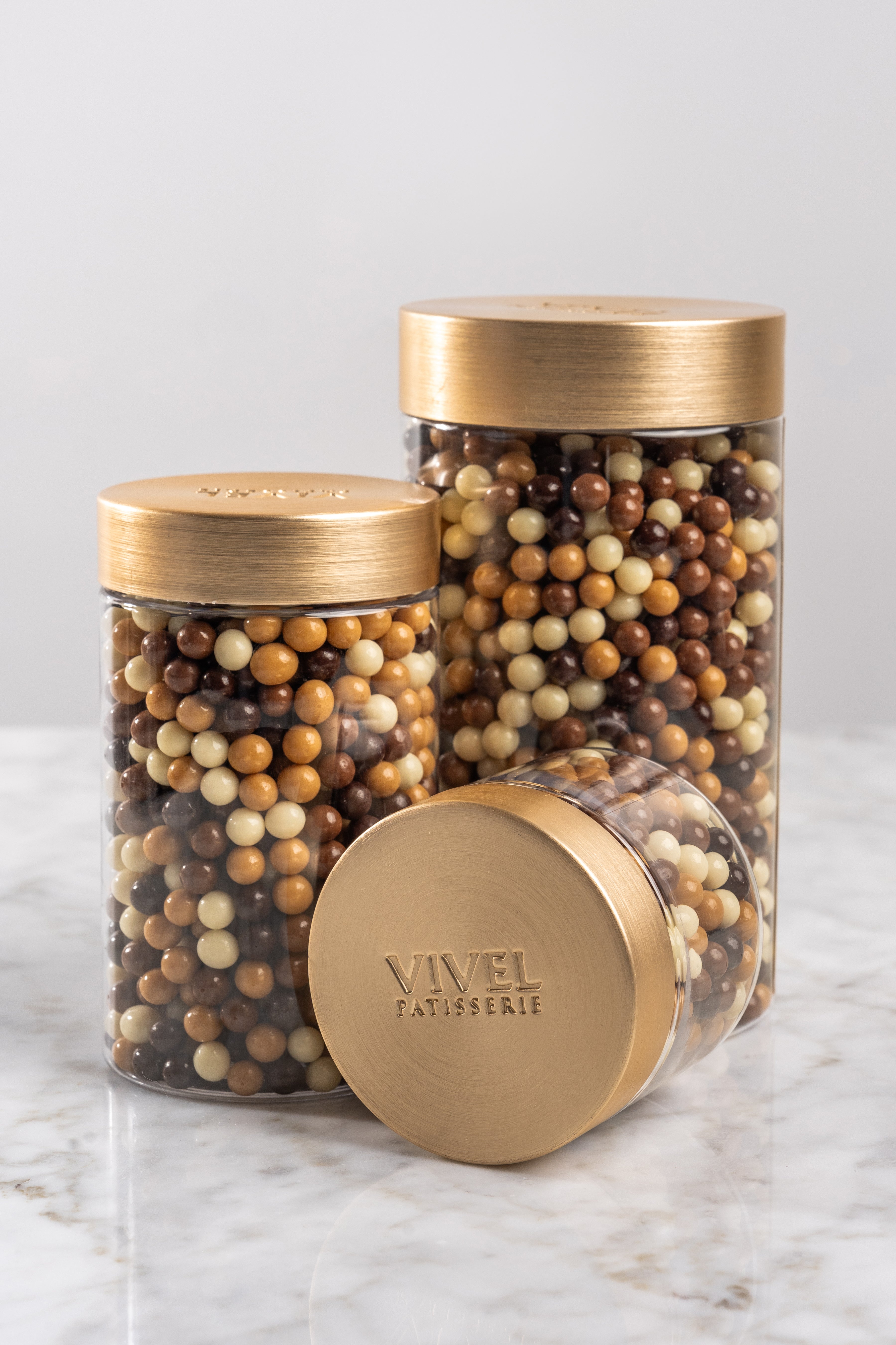 MED MIX CHOCOLATE CRUNCHY PEARLS