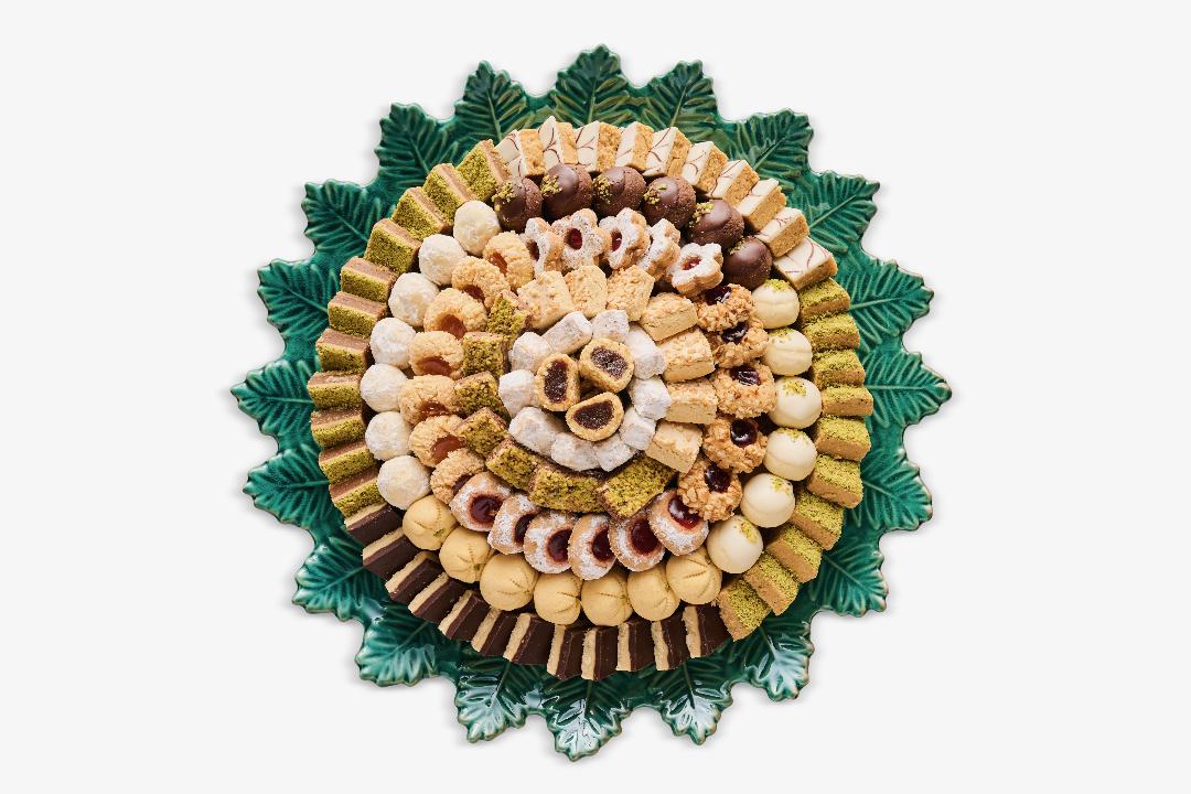 SMALL ROUND CLASSIC SWEETS TRAY